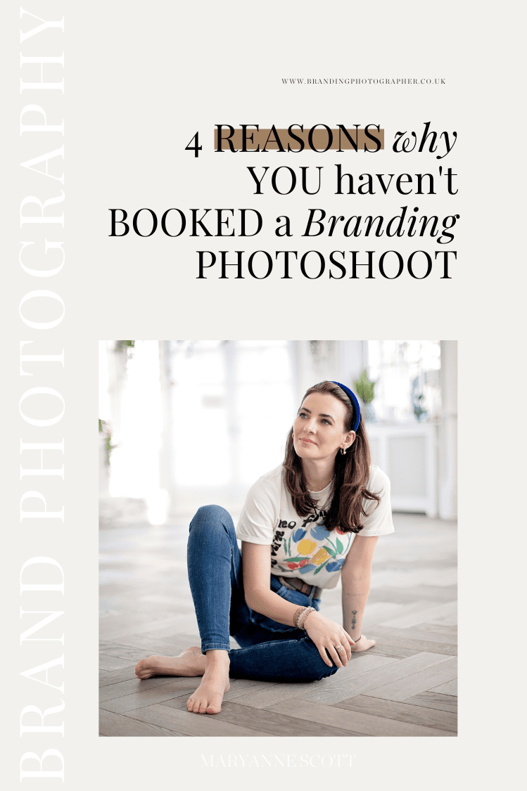 4 reasons why you haven’t booked a branding photo shoot