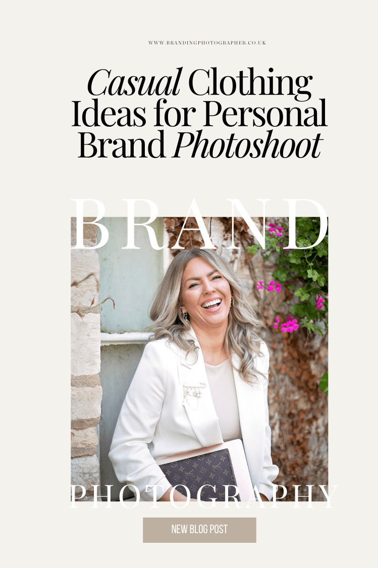 Casual clothing ideas for Personal Branding Shoots