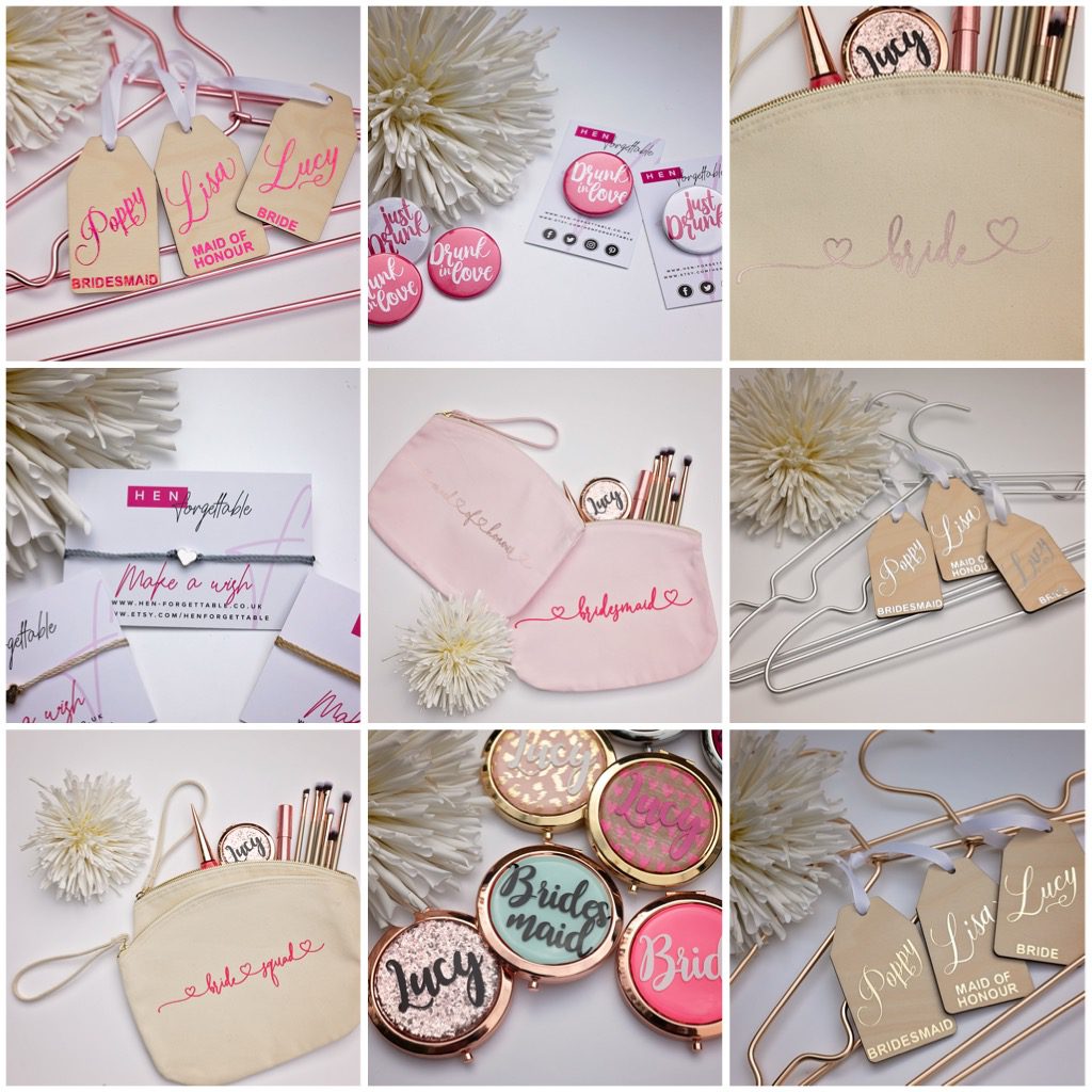 Bridal & bridesmaids gift product photography