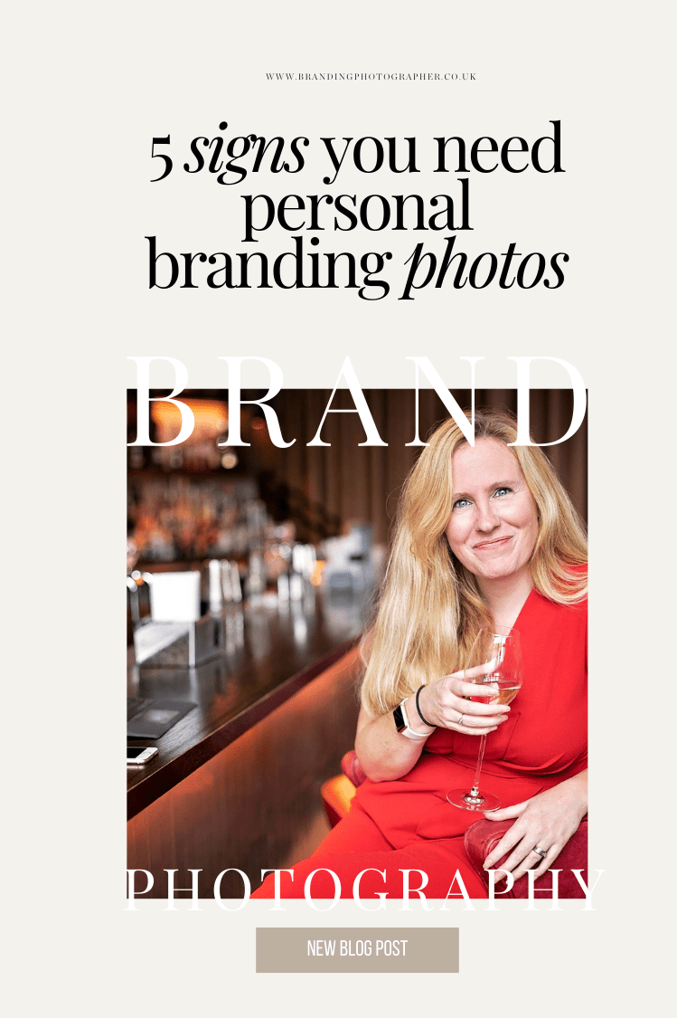 5 signs you need personal branding photos