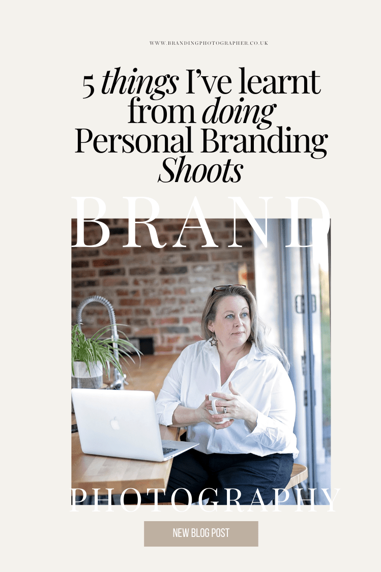 5 things I’ve learnt from doing Personal Branding Shoots