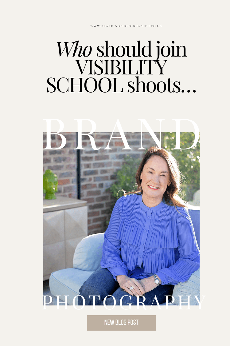 Who should join VISIBILITY SCHOOL shoots…