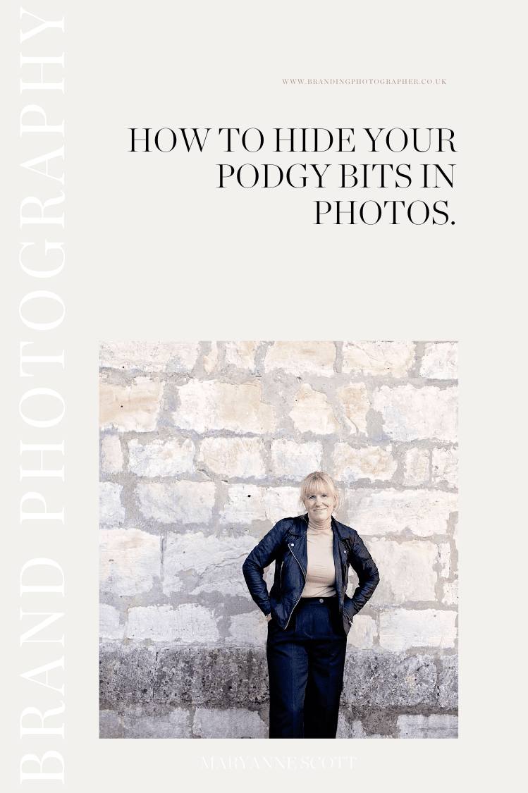 How to hide your podgy bits in photos.