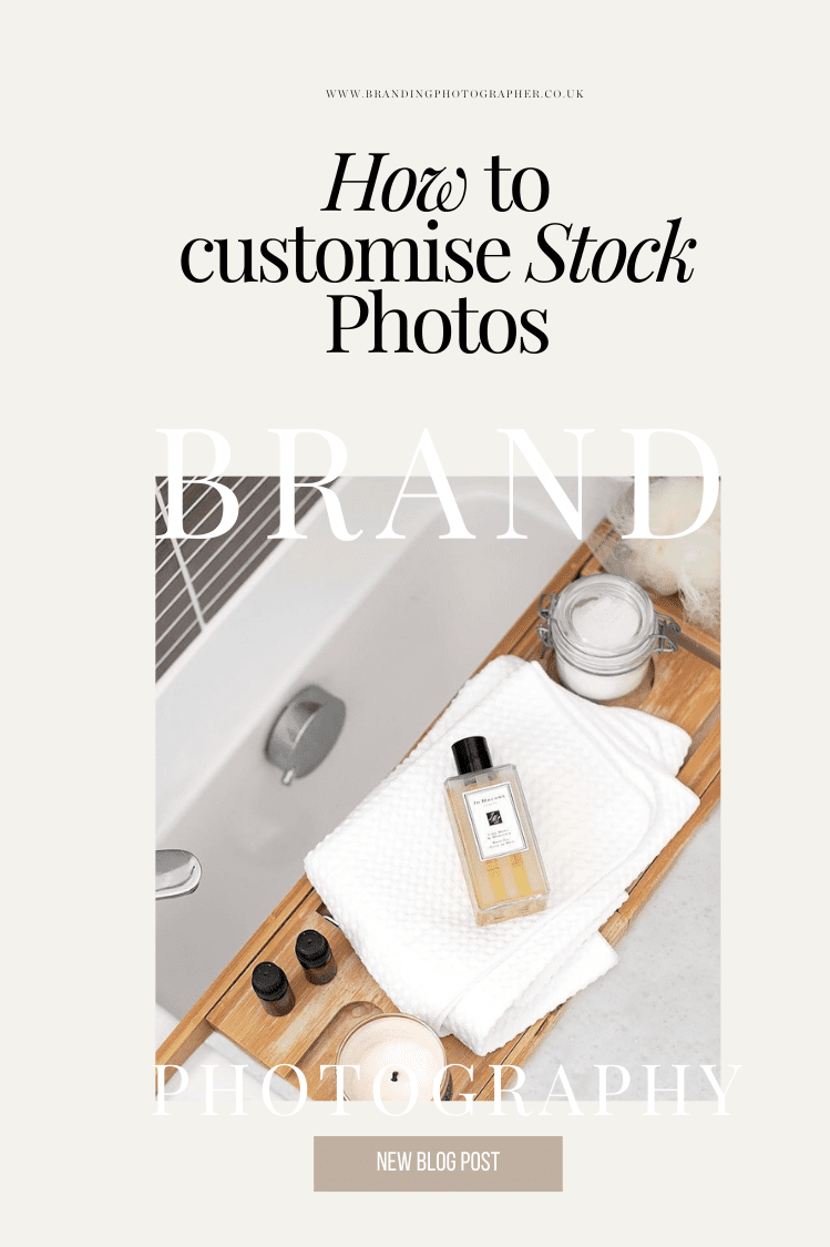 How to customise Stock Photos