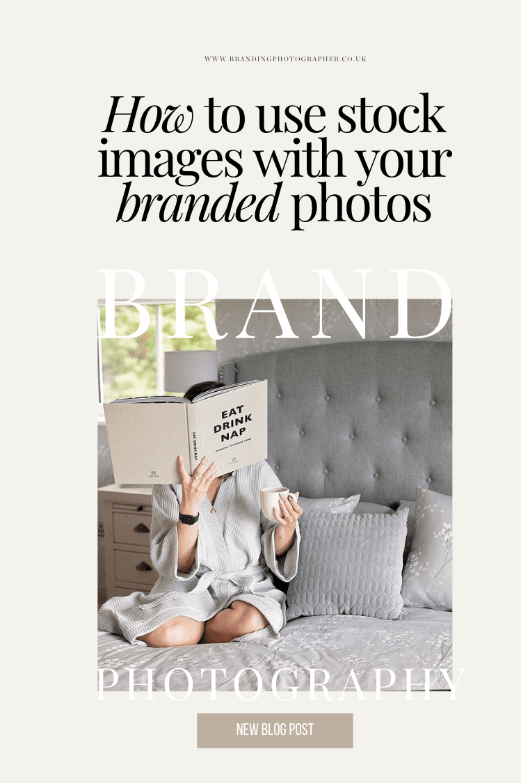 How to use stock images with your branded photos