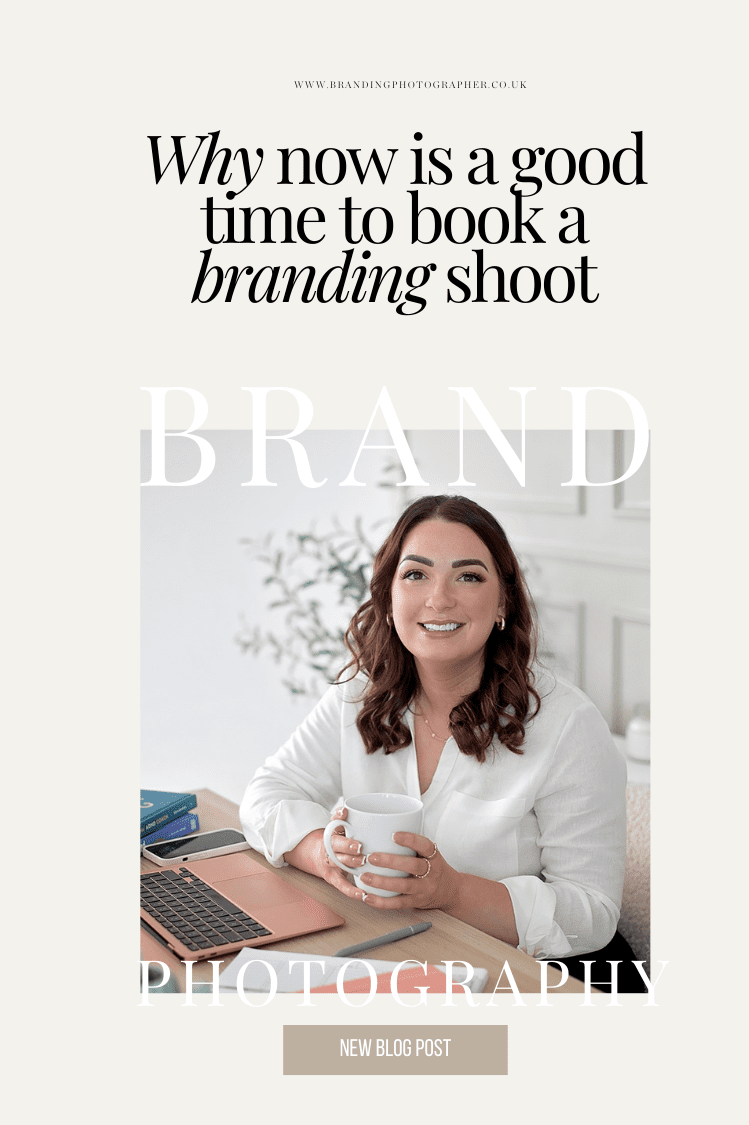 Why now is a good time to book a branding shoot