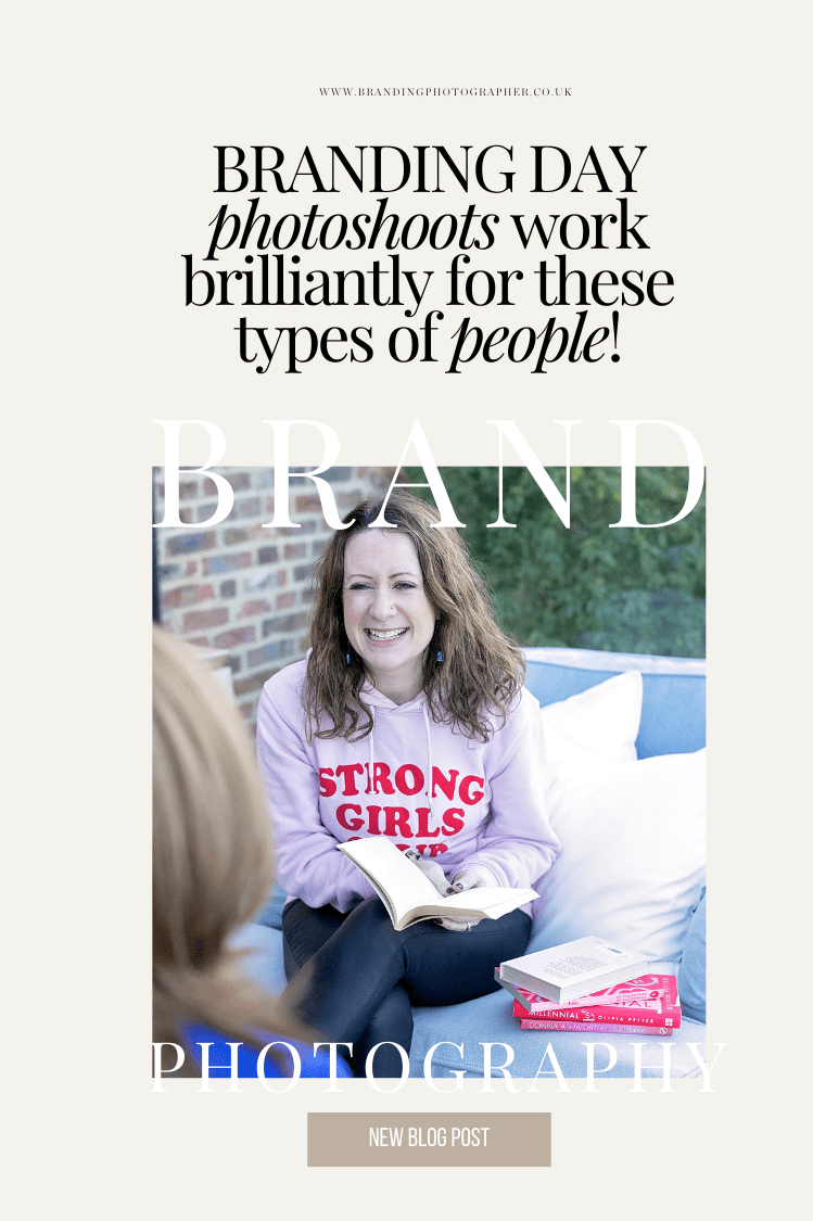 BRANDING DAY photoshoots work brilliantly for these types of people!