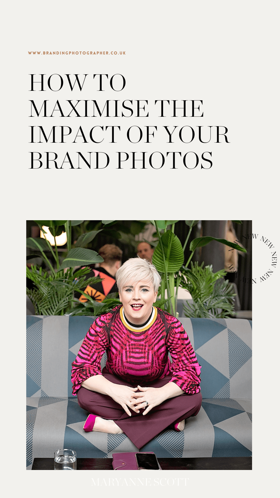 How to maximise the impact of your Brand Photos
