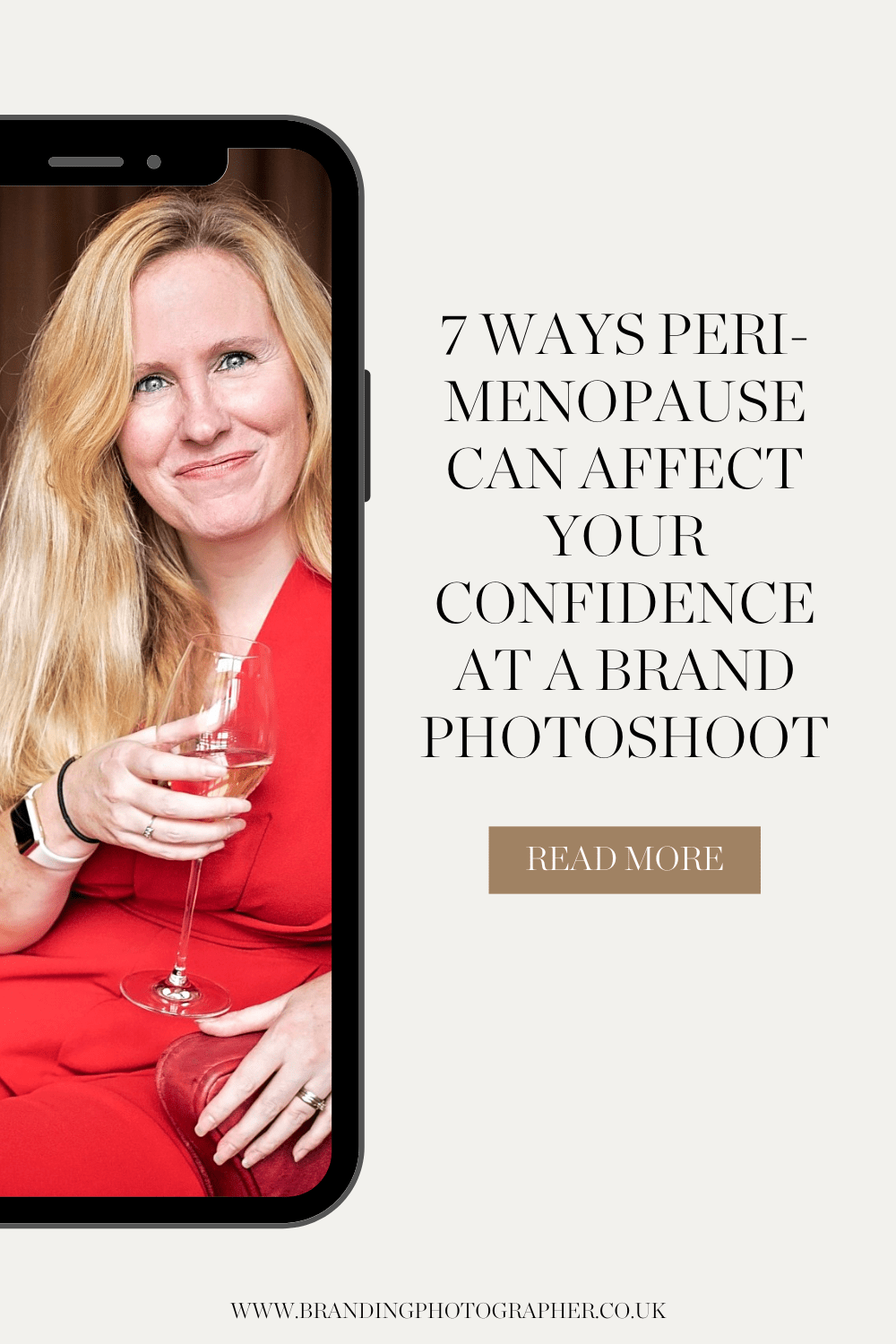 7 ways peri-menopause can affect confidence at a brand photoshoot
