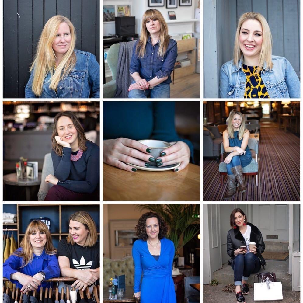 Personal Branding photos in blue