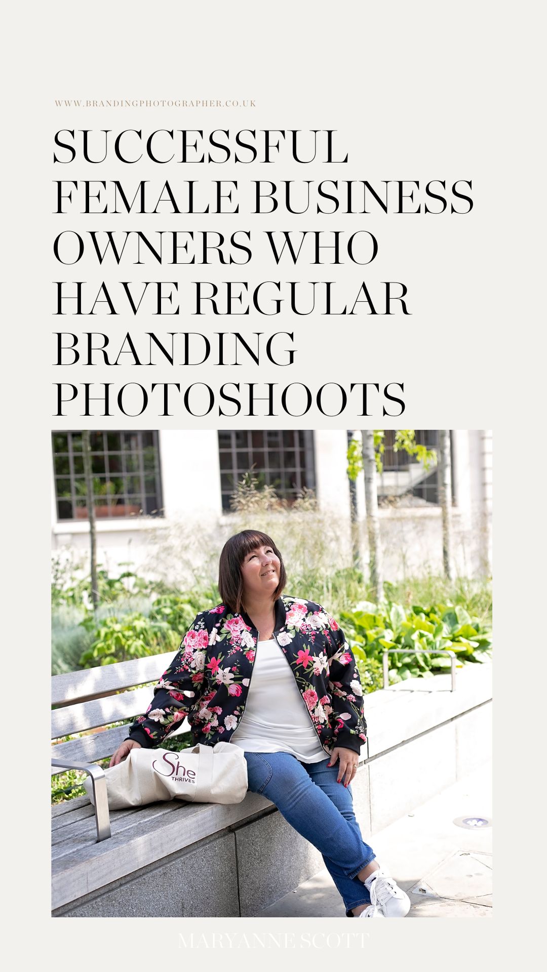 Successful female business owners who have regular branding photoshoots