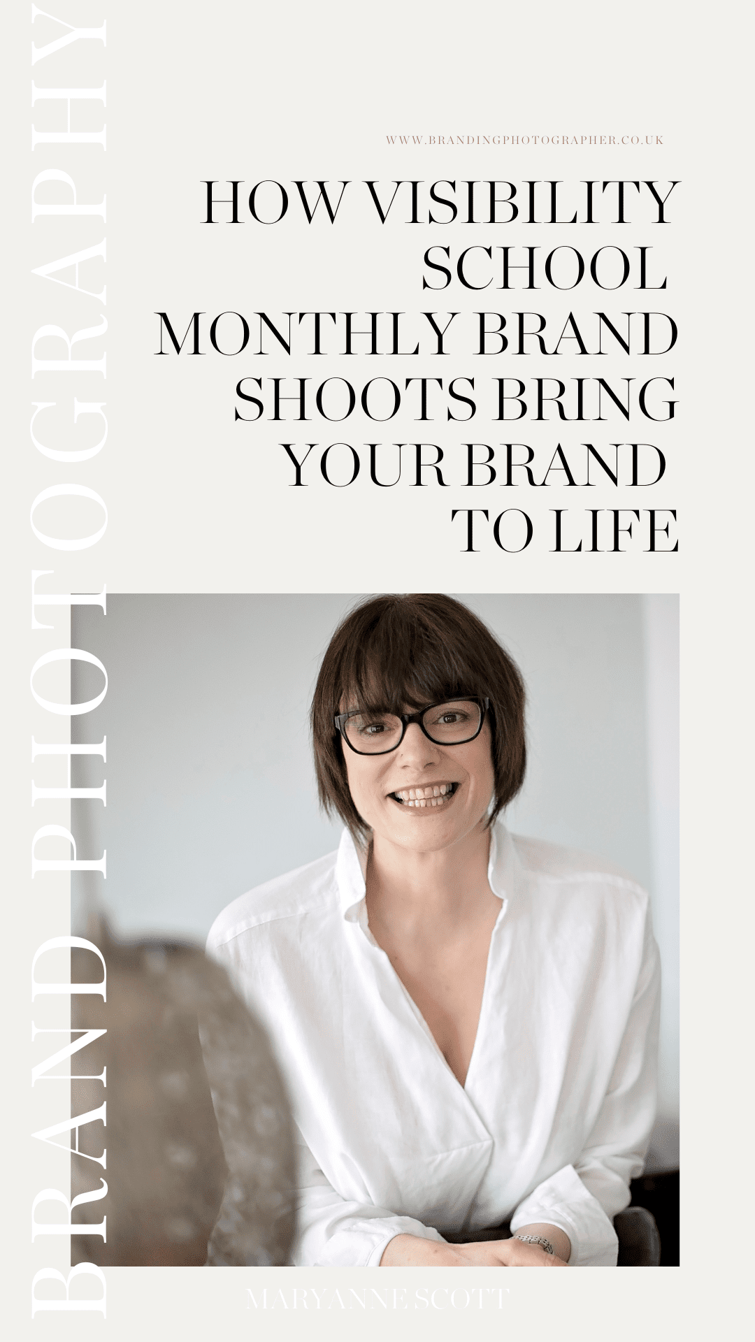 How Visibility School Monthly Brand shoots Bring Your Brand Story to Life