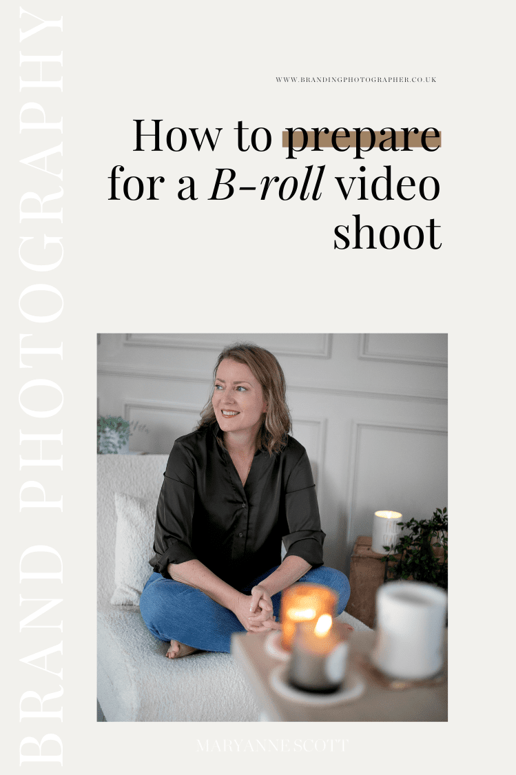 How to prepare for a B-roll video shoot