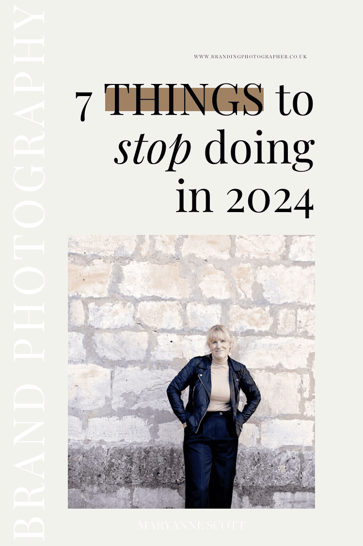 7 Things to Stop Doing in 2024