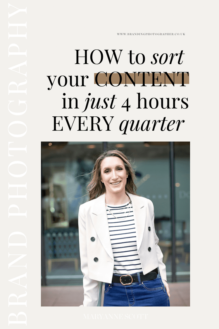 HOW to create Content in just 4 hours EVERY quarter