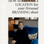 What photographs do I need from my personal branding shoot?