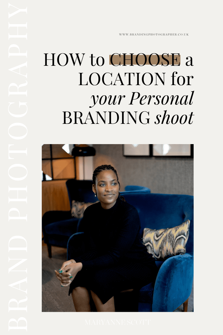 Choosing a location for your personal branding shoot