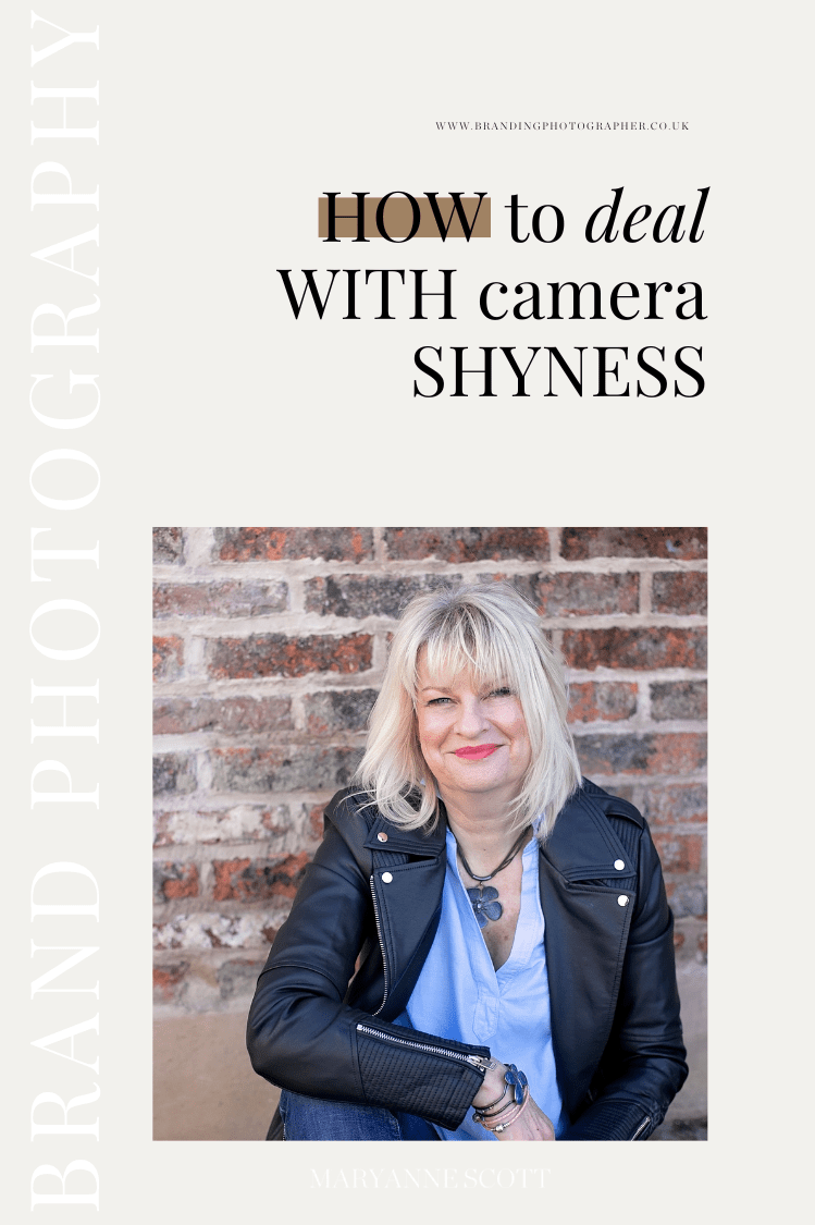 How to deal with camera shyness