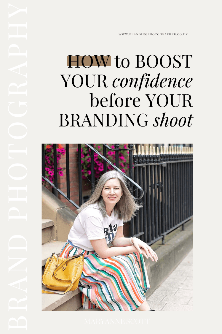 How to boost your confidence before your branding shoot