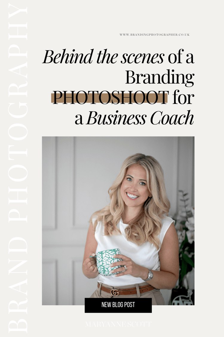 Behind the scenes of a Branding Photoshoot for a Business Coach