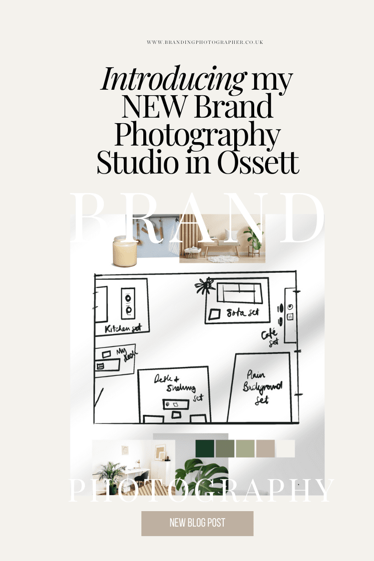 Introducing my new Brand Photography Studio in Ossett