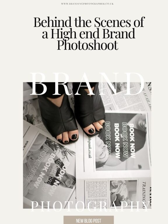 Behind the Scenes of a High end Brand Photoshoot
