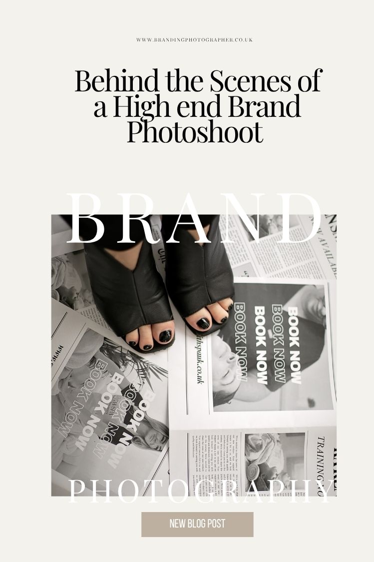Behind the Scenes of a High end Brand Photoshoot