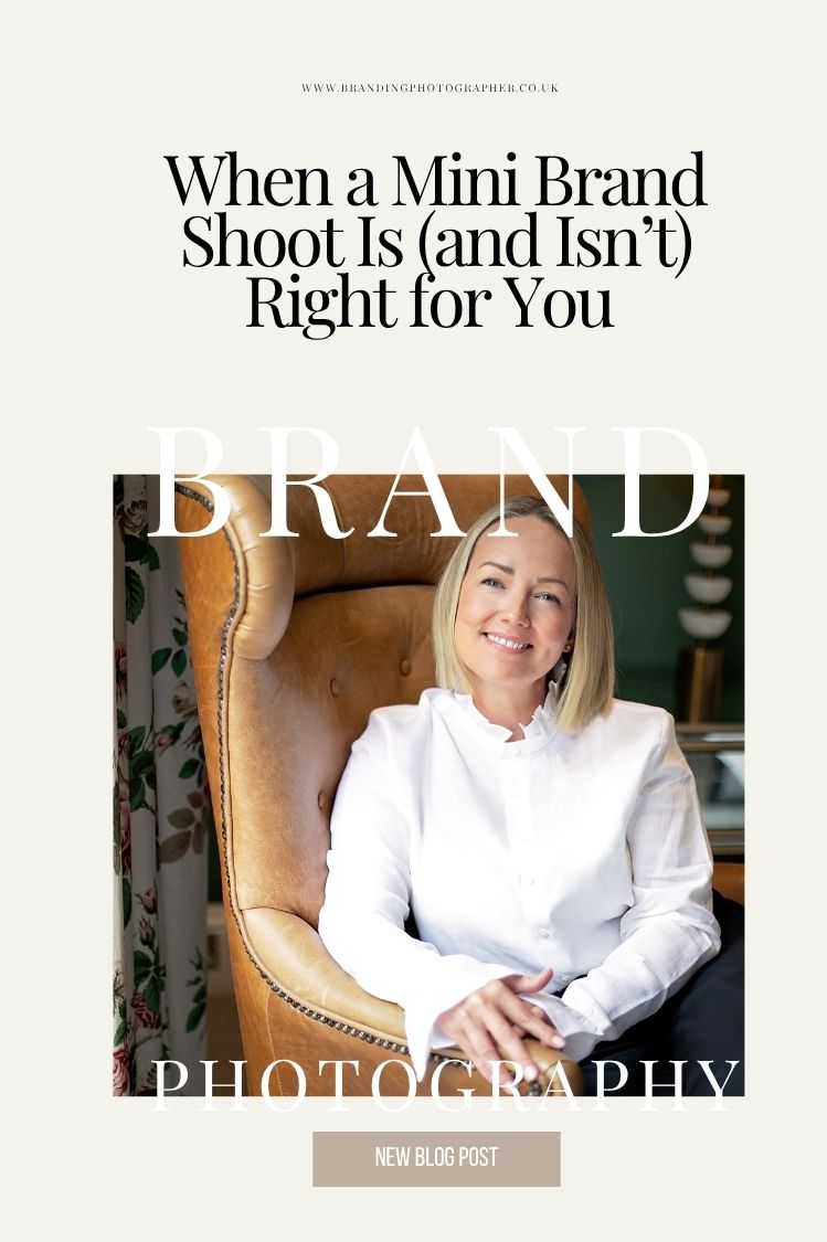 When a Mini Brand Shoot Is (and Isn’t) Right for You